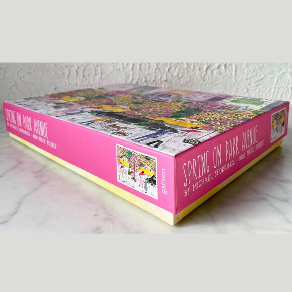 Spring on Park Avenue by Michael Storrings - Galison 1000 Piece Puzzle 20 x 27 - Picture 5 of 8